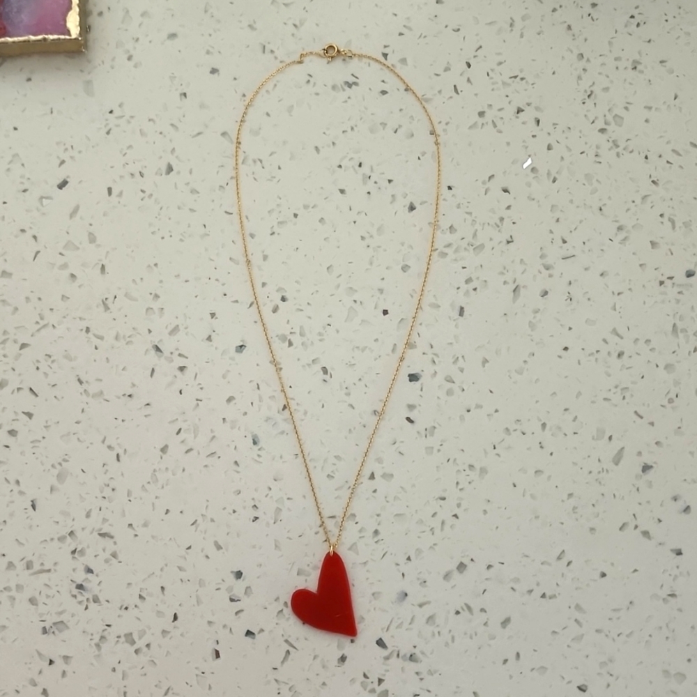 Heart necklace 💓 ♥️ 💖